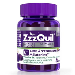 ZZZQUIL&reg; FORT - Sommeil Ar&ocirc;me Fruits des Bois - 30 gommes