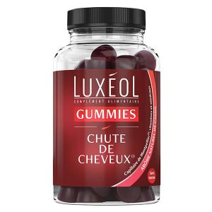 Lux&eacute;ol Chute de Cheveux 60 gummies
