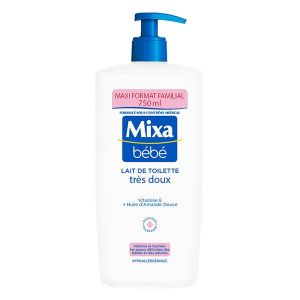 Mixa B&eacute;b&eacute; Lait de toilette Tr&egrave;s doux 750ml