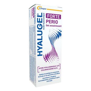 Hyalugel Forte Perio Gel buccal assainissant Acide Hyaluronique 1,2% 8 ml