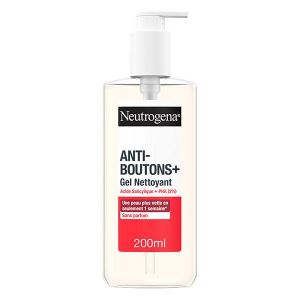 Neutrogena Anti-Boutons + Gel Nettoyant Visage Peaux à Tendance Acnéique 200ml