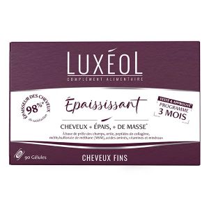 Lux&eacute;ol Compl&eacute;ment Alimentaire &Eacute;paississant - 90 g&eacute;lules