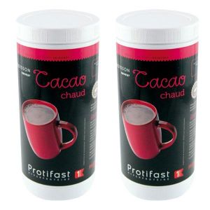 Protifast Boisson Hyperprot&eacute;in&eacute;e Cacao Chaud Pot 500g - Lot de 2