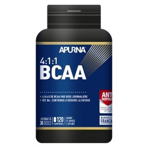 Apurna BCAA 4.1.1. Fruits Rouges 120 comprim&eacute;s