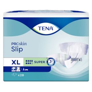 TENA Proskin Slip Change Complet Super Taille XL 28 unit&eacute;s