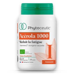Phytoceutic Ac&eacute;rola 1000mg Bio 28 comprim&eacute;s