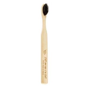 Diet World C'est Moi Qui l'ai Fait Brosse à Dent Bambou Poils Infusés au Charbon 1 unité