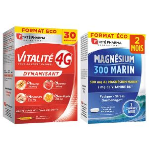 Fort&eacute; Pharma Programme Coup de fouet naturel + Magnesium