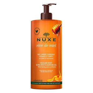 Nuxe R&ecirc;ve de Miel Gel Lavant Surgras Visage et Corps 750ml