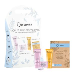 Qiriness Kit Rituel Purifiant - Spa, Gommage, Masque - 73ml