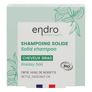 Endro Shampoing Solide Cheveux Gras 100% d’origine naturelle 85 ml