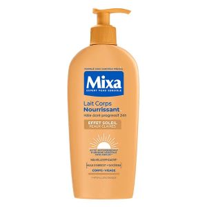 Mixa Lait Corps Effet Soleil peaux claires 250ml