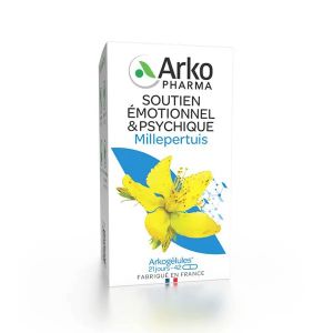 Arkopharma Arkog&eacute;lules Soutien &eacute;motionnel & Pshychique Millepertuis 42 g&eacute;lules