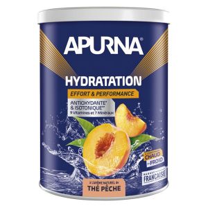 Apurna Boisson Hydratation Effort & Performance Th&eacute; P&ecirc;che 500g