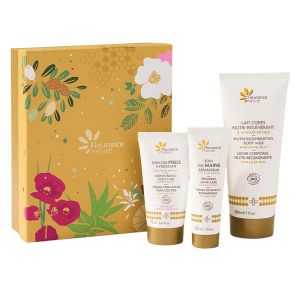 Fleurance Nature - Coffret beaut&eacute; royale corps Bio - 200 ml , 75 ml, 50ml