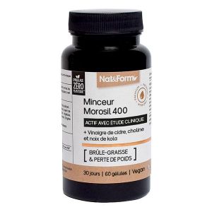 Nat&Form premium Minceur MorosilTM 400 60 gélules