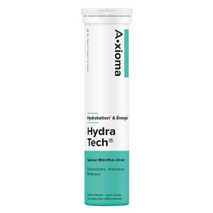 Aragan - Synactifs HydraTech® Citron-Menthe - Hydratation et Energie - 20 comprimés effervescents