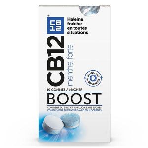 CB12 Boost 10 gommes à mâcher