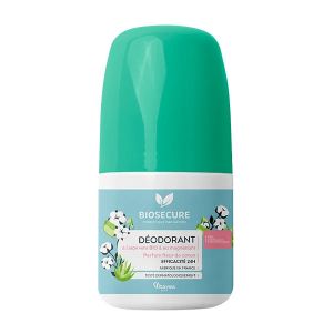 Biosecure D&eacute;odorant fleur de coton - Biosecure - Roll-on de 50 ml