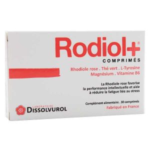 Dissolvurol Rodiol+ 30 comprimés