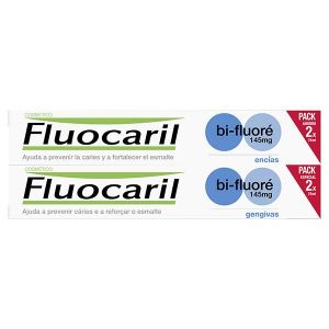 Fluocaril Cosmétique Bi-Fluoré 145mg Dentifrice Gencives Menthe Lot de 2 x 75ml