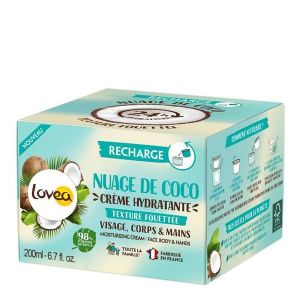 Lovea Recharge Cr&egrave;me Hydratante - Multi-usages - Vegan - 200 ml