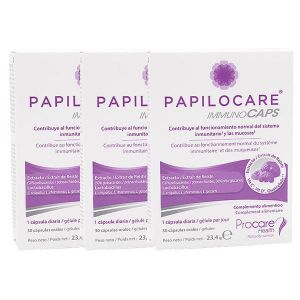 Procare Health Papilocare Immunocaps 30 g&eacute;lules Lot de 3