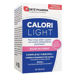 Fort&eacute; Pharma CaloriLight Capteur de Graisses Perte de Poids Nopal - 60 G&eacute;lules