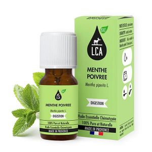 LCA Huile Essentielle de Menthe Huile poivree BIO 10 ml