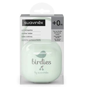 Suavinex Porte-Sucette Birdies Vert