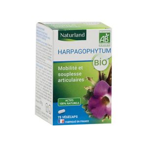Naturland Harpagophytum Bio 75 v&eacute;g&eacute;caps