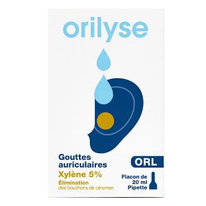 Orilyse Goutte Auriculaires Xyl&egrave;ne 5% 20ml