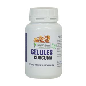 Le Comptoir de l'Apothicaire Curcuma Bio 200 g&eacute;lules