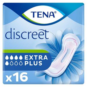 TENA Discreet Serviette Hygi&eacute;nique Extra Plus 16 unit&eacute;s