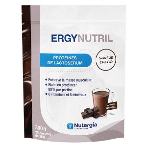Nutergia Ergynutril Cacao Prot&eacute;ines De Lactos&eacute;rum 300g