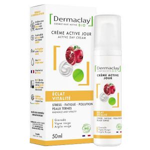 Dermaclay Cr&egrave;me Active Jour Bio 50ml