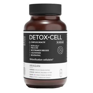 Aragan Detox- Cell PQ&sup3;10-CELL&reg; vitalit&eacute; cellulaire &ndash; 30 g&eacute;lules