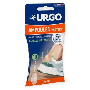 Urgo Ampoules Surépaissis Grand Format, 10 pansements