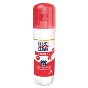 Insect Ecran Anti-moustiques Spray répulsif peau Tropiques 75 ml