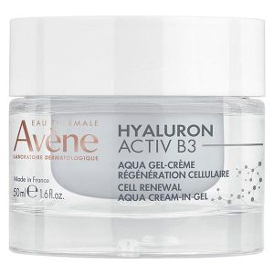 Avène Hyaluron Activ B3 Jour Aqua Gel Crème Régénération Cellulaire 50ml