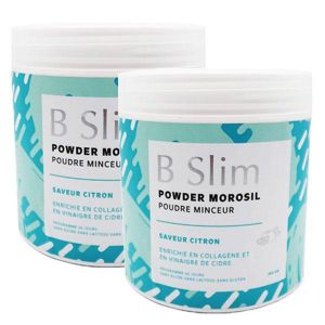 Diet World Powder Morosil enrichie en Collagène poudre Minceur 260gr - Lot de 2