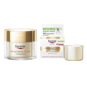 Eucerin Hyaluron-Filler + Elasticity Soin de Jour SPF30 et Son Éco-Recharge