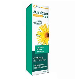 Arnican Cr&egrave;me de Massage &agrave; Base d'Arnica et de CBD d'Origine Naturelle 60ml