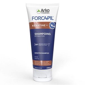 Arkopharma Forcapil Shampoing Fortifiant Cheveux K&eacute;ratine 200ml
