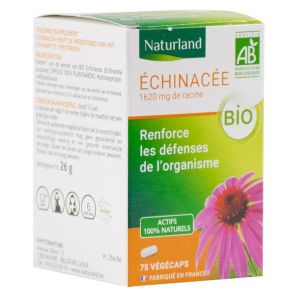 Naturland Echinac&eacute;e Bio 75 v&eacute;g&eacute;caps