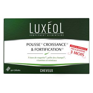 Lux&eacute;ol Pousse Croissance & Fortification 90 g&eacute;lules