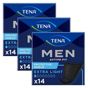 Tena Men Active Fit Protection Discrète Extra Light 14 unités Lot de 3