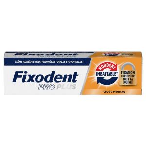 Fixodent Pro Plus Mordant Imbattable - 40g