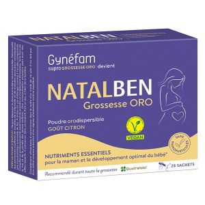 Natalben Grossesse Oro 28 sachets de poudre orodispersible 1 mois