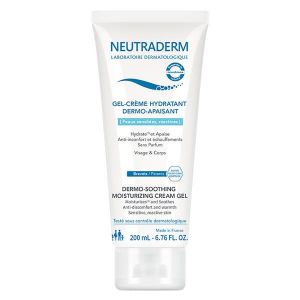 Neutraderm Gel-Cr&egrave;me Hydratant Dermo-Apaisant 200ml